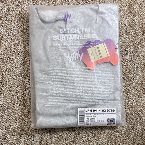 YITTY Eco-Friendly Light Gray T-Shirt - Picture 2 of 3